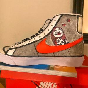 Custom Nike mid 77's nightmare before Christmas
